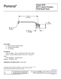 Thumbnail of document Data Sheet - 3839 BNC Dust Cap